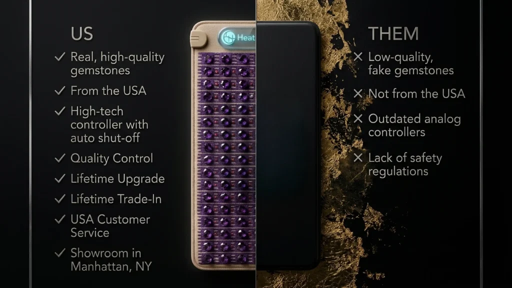 Ditch your old heating pad. The HealthyLineTAJ Mat review explores how PEMF, far-infrared heat Why Choose HealthyLine: TAJ Mat Quality vs. Competitors